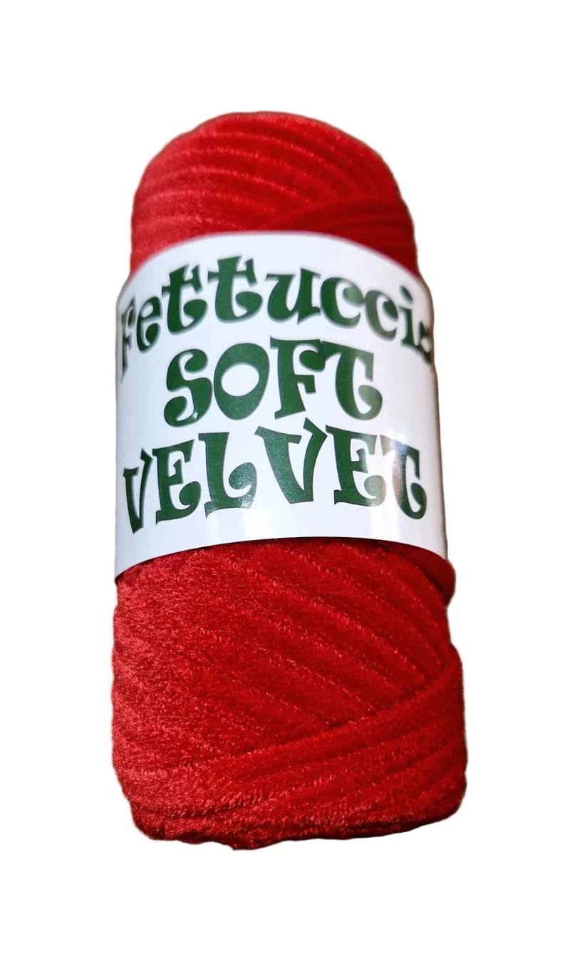 Fettuccia Tubolare in Velluto, Soft Velvet MAS, 200 Grammi, 14 colori