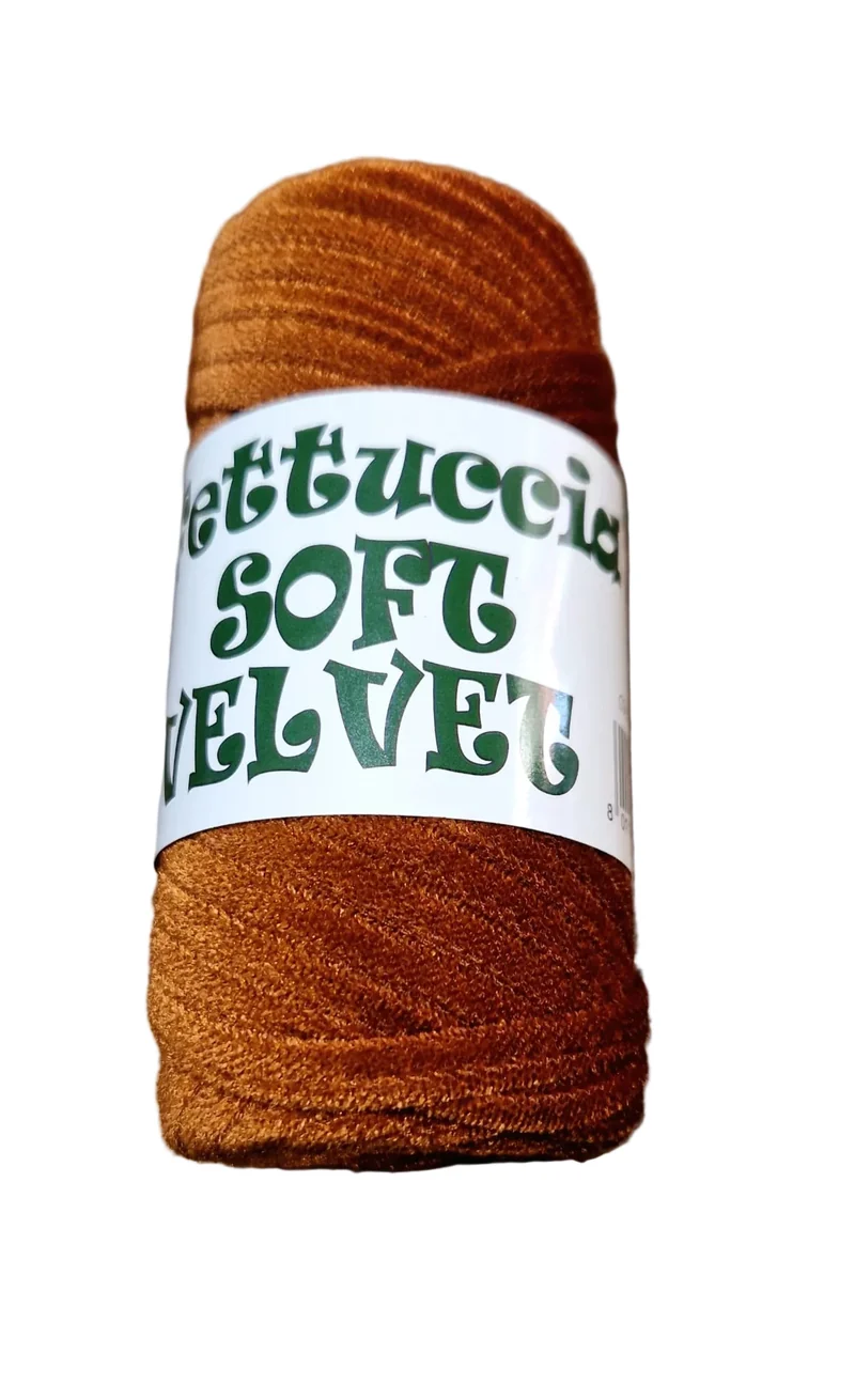 Fettuccia Tubolare in Velluto, Soft Velvet MAS, 200 Grammi, 14 colori