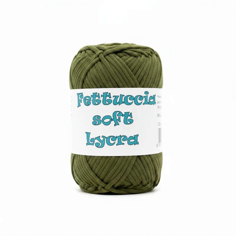 Fettuccia Lycra Soft, Rocca da 400 Grammi, 24 colori