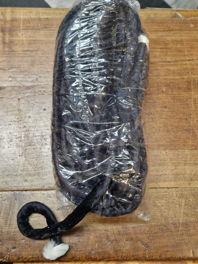 Fettuccia in Velluto Tubolare, Spessore circa 2cm, 700 Grammi, 20 Metri
