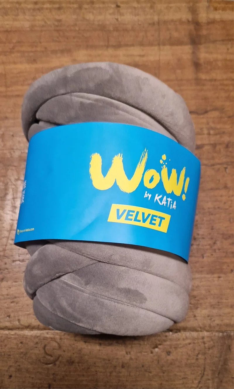 Fettuccia Wow Velvet in Velluto Tubolare, Spessore circa 2,5cm
