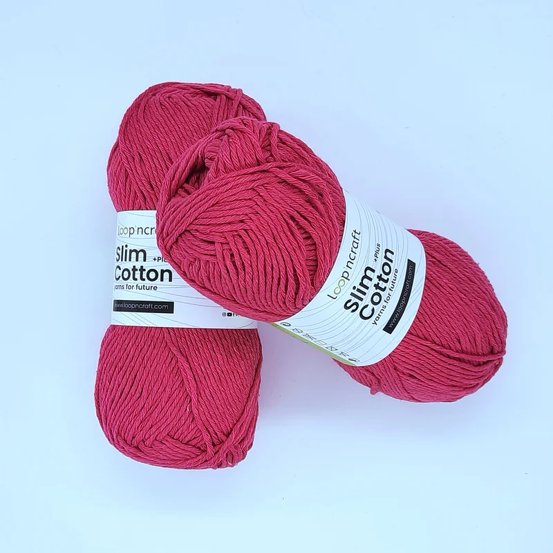 Cotone Riciclato Slim Fucsia 100gr