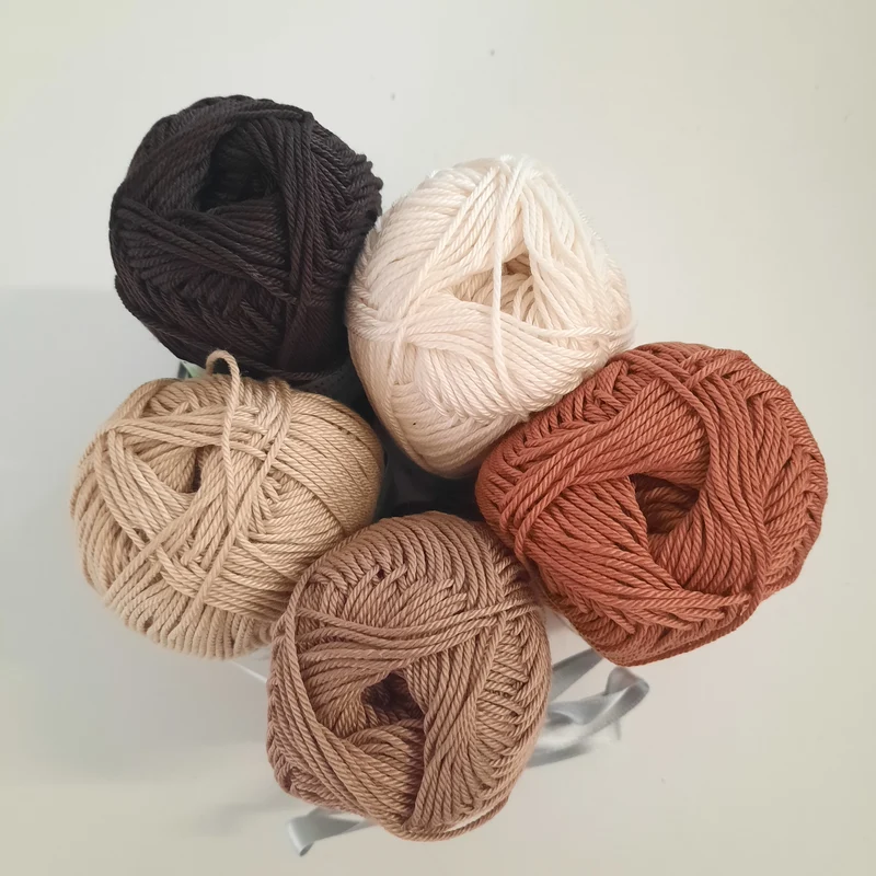 Kit Granny Natural in Cotone Mercerizzato 250gr