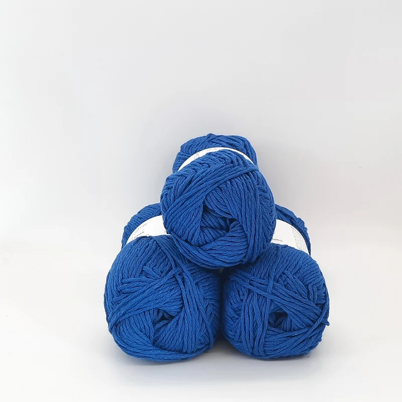 Cotone Riciclato Slim Blu Elettrico 100gr
