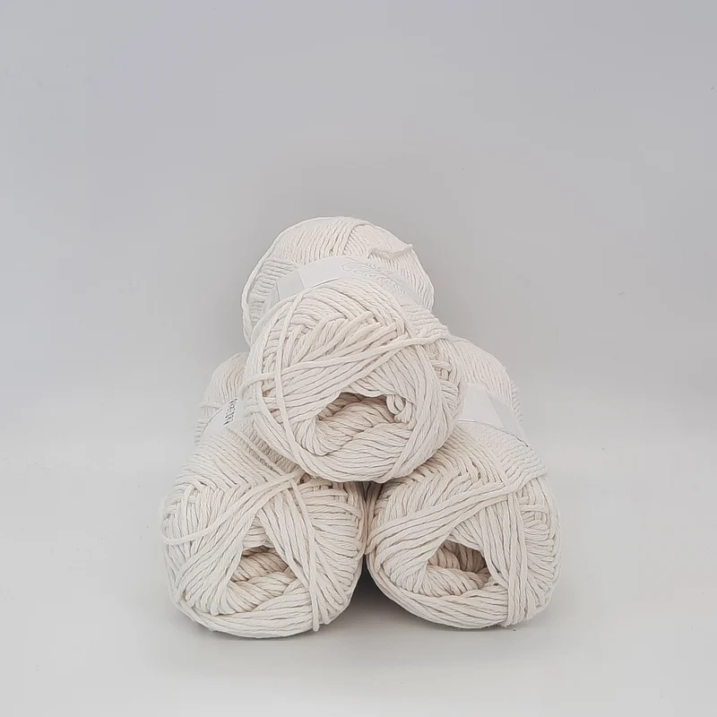 Cotone Riciclato Slim Panna 100gr