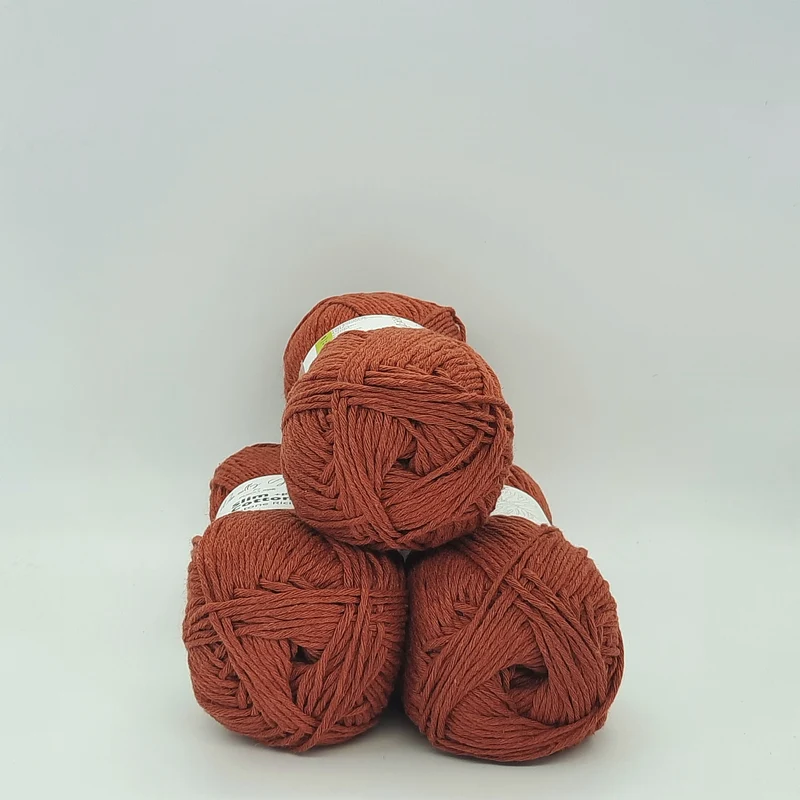 Cotone Riciclato Slim Mattone 100gr