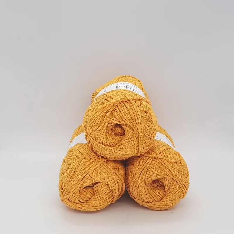 Cotone Riciclato Slim Giallo 100gr