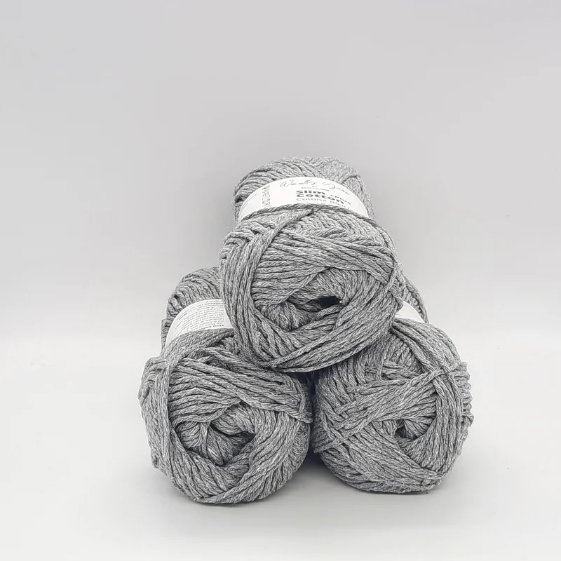 Cotone Riciclato Slim Cotton Grigio Chiaro 100gr