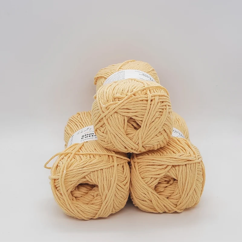 Cotone Riciclato Slim Cotton Giallo Chiaro 100gr