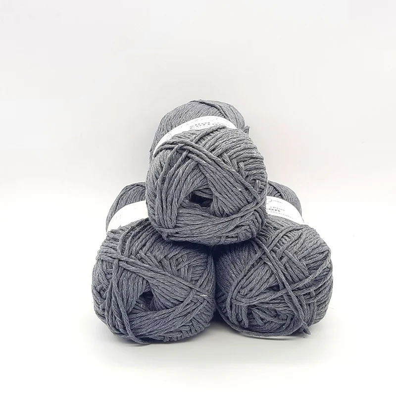Cotone Riciclato Slim Cotton Grigio Scuro 100gr