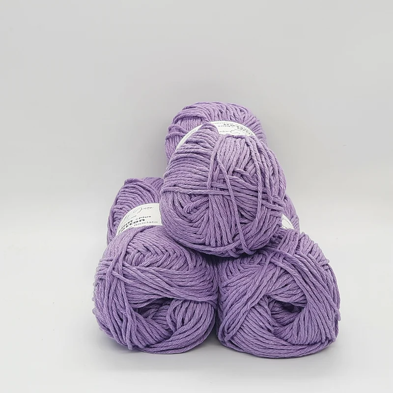 Cotone Riciclato Slim Cotton Lilla 100gr