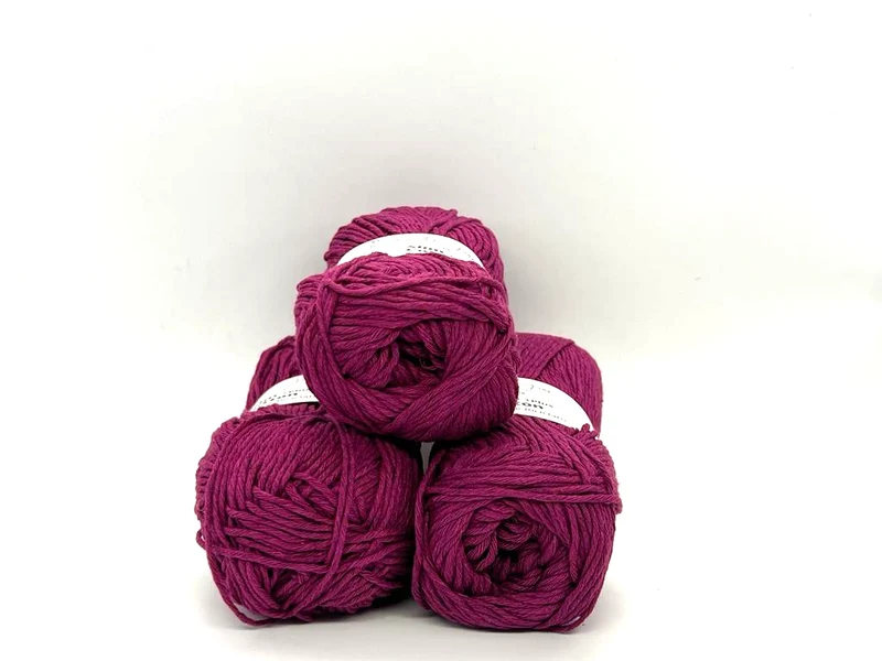 Cotone Riciclato Slim Cotton Burgundy 100gr