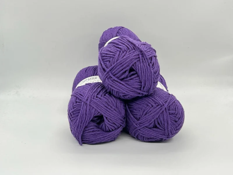 Cotone Riciclato Slim Cotton Viola 100gr