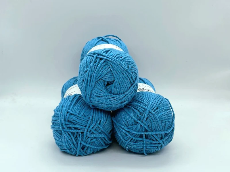 Cotone Riciclato Slim Cotton Turchese 100gr