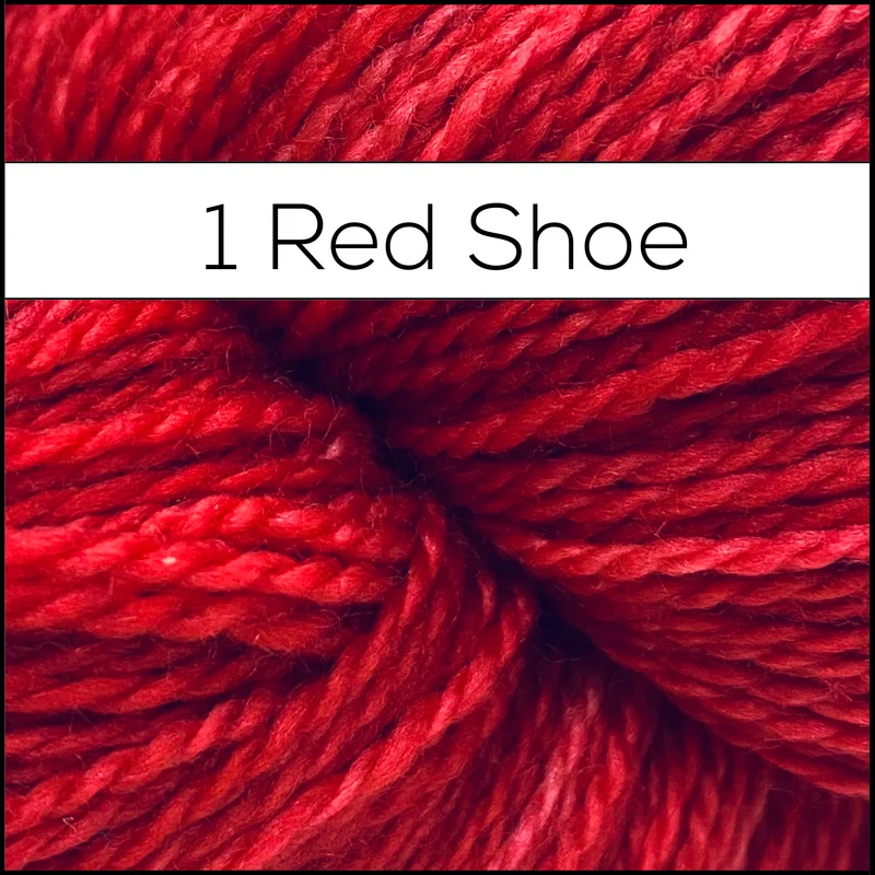 1 Red Shoe - Dye To Order