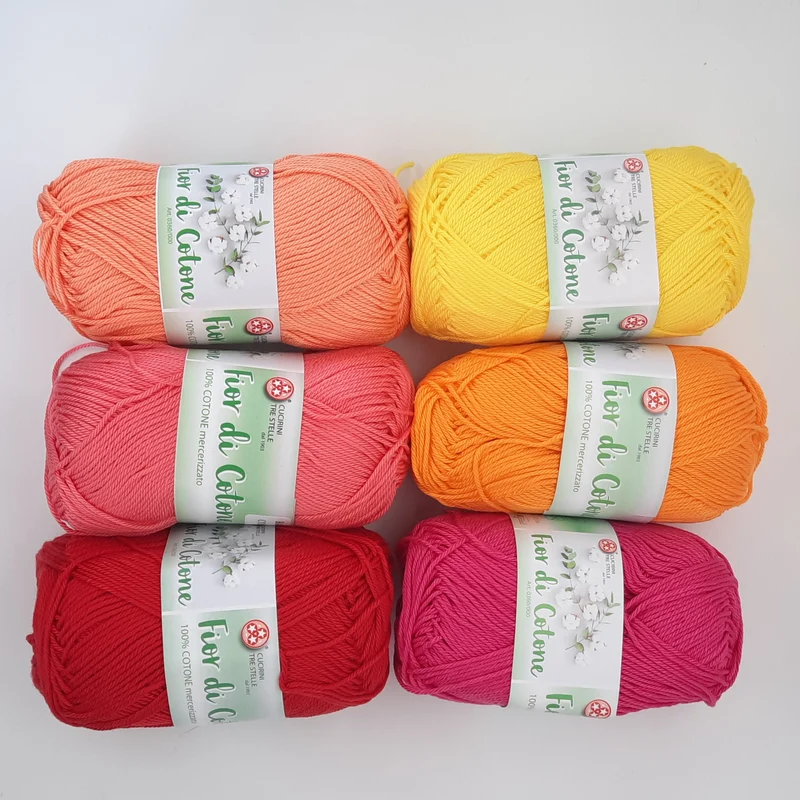 Kit Granny Tramonto in Cotone Mercerizzato 300gr