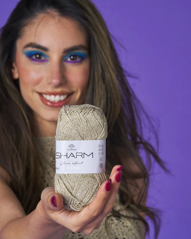 Cotone sharm 75% cotone 25% poliestere cf 250 gr