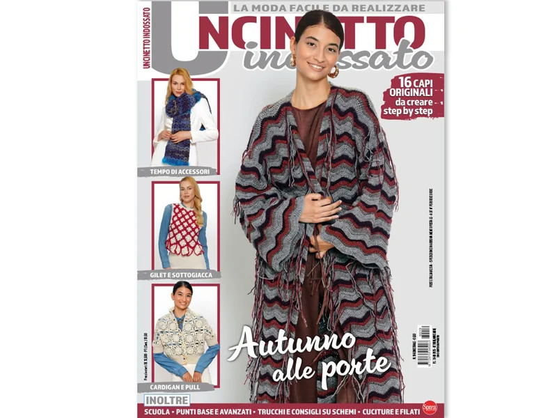 Rivista uncinetto indossato n 19
