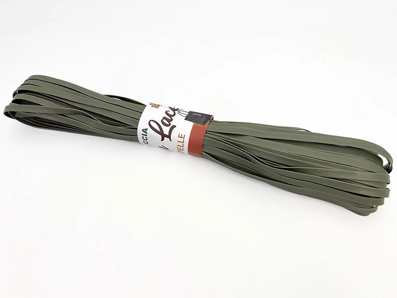Fettuccia swan lace similpelle 275gr 40mt | borse uncinetto e intreccio