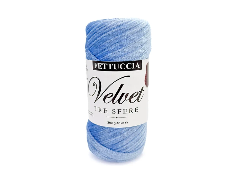 Fettuccia velvet tre sfere | cf 200 gr | 90% poliestere 10% elastan