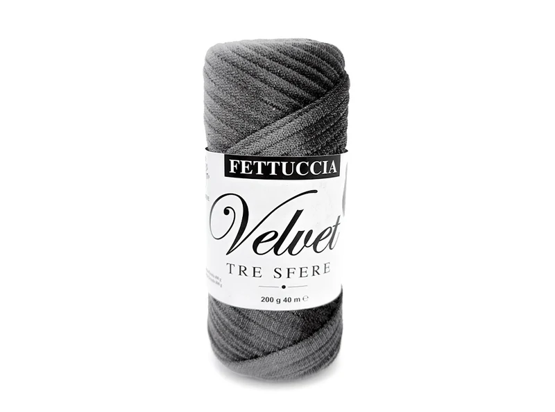 Fettuccia velvet tre sfere | cf 200 gr | 90% poliestere 10% elastan