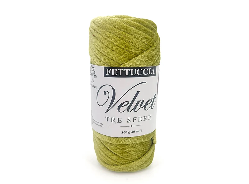 Fettuccia velvet tre sfere | cf 200 gr | 90% poliestere 10% elastan
