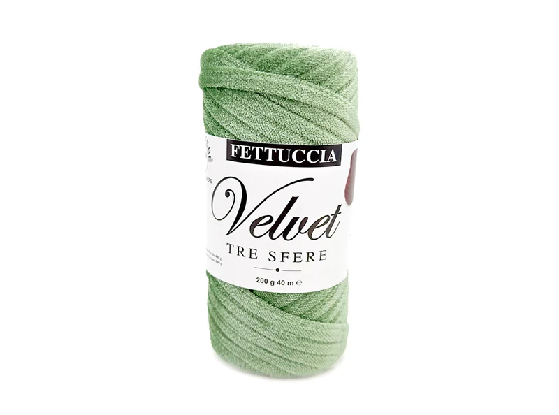Fettuccia velvet tre sfere | cf 200 gr | 90% poliestere 10% elastan