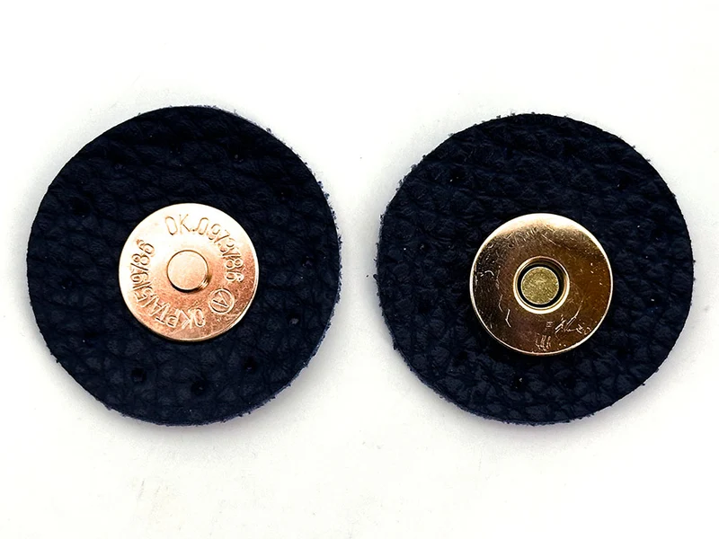 Chiusura magnetica per borse in ecopelle | Ø 4 cm | kit 1 pz