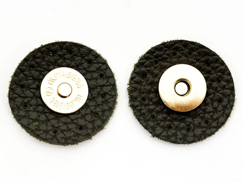 Chiusura magnetica per borse in ecopelle | Ø 4 cm | kit 1 pz
