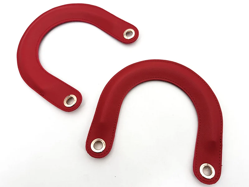 Manici per borse a uncinetto similpelle | 15x18 cm | 1 coppia