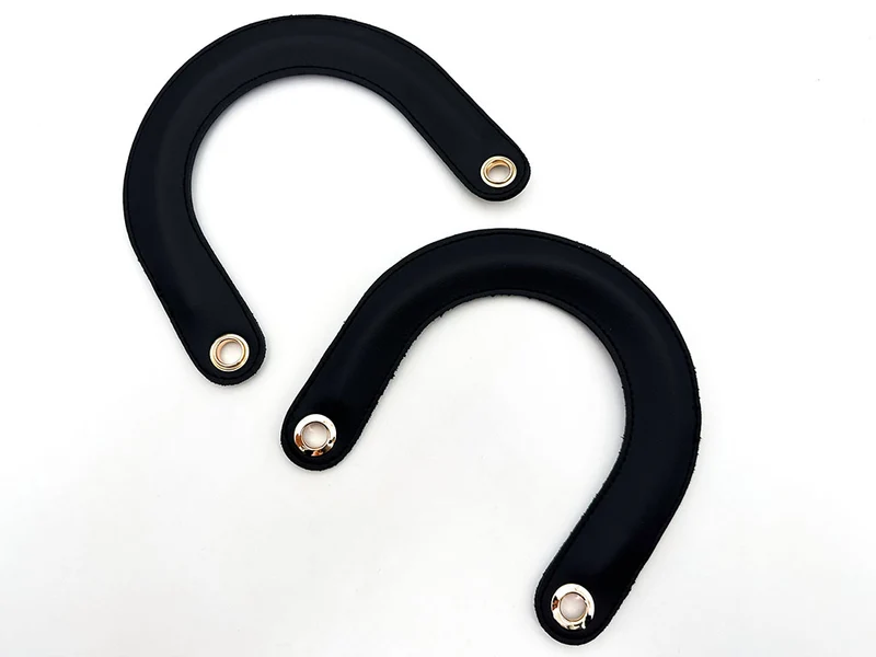 Manici per borse a uncinetto similpelle | 15x18 cm | 1 coppia