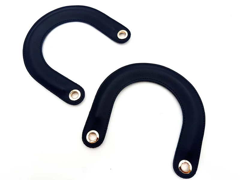 Manici per borse a uncinetto similpelle | 15x18 cm | 1 coppia