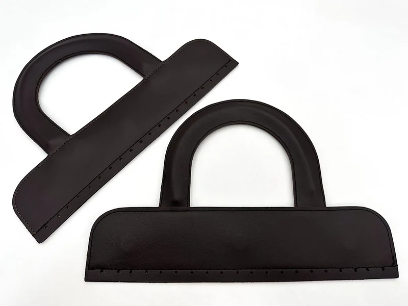 Kit borsa uncinetto similpelle mod. elegant | 30x7 cm | tre sfere