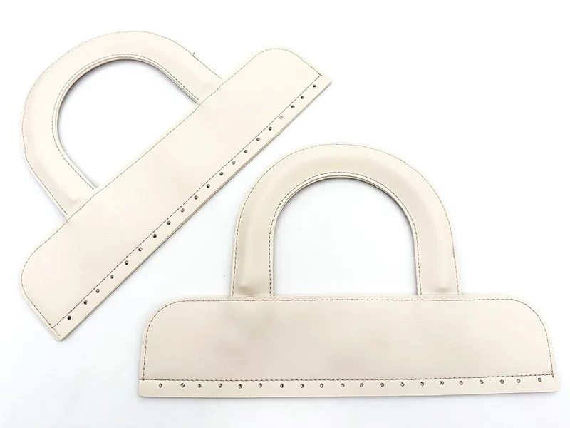 Kit borsa uncinetto similpelle mod. elegant | 30x7 cm | tre sfere