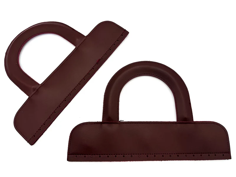 Kit borsa uncinetto similpelle mod. elegant | 30x7 cm | tre sfere