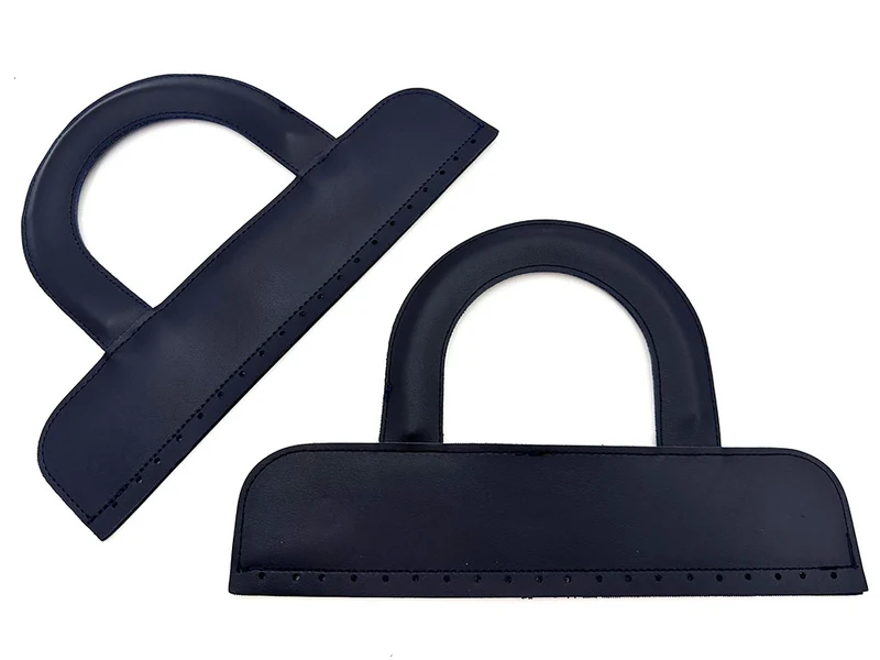 Kit borsa uncinetto similpelle mod. elegant | 30x7 cm | tre sfere