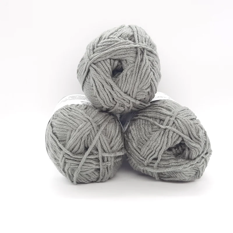 Fluffy Grigio Tortora, Filato Baby N.36