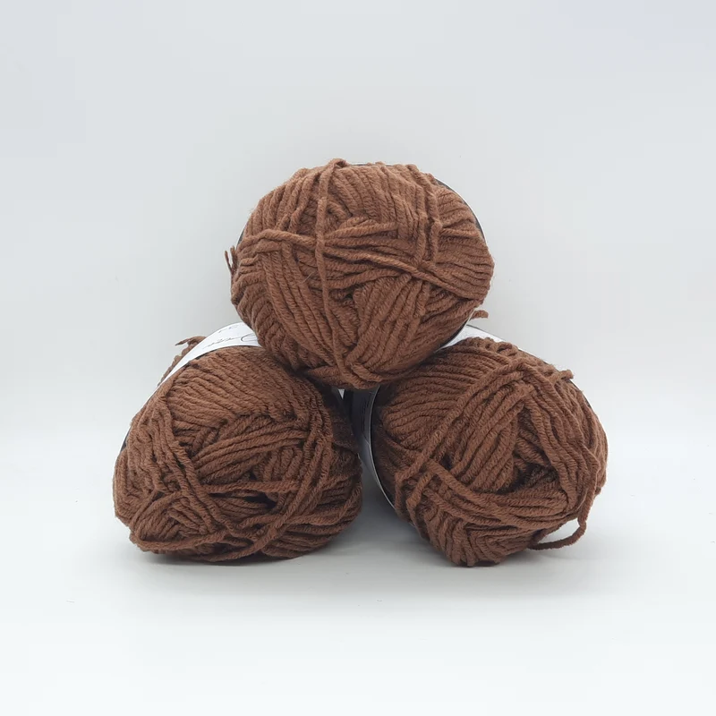 Fluffy Marrone Chiaro, Filato Baby N.34