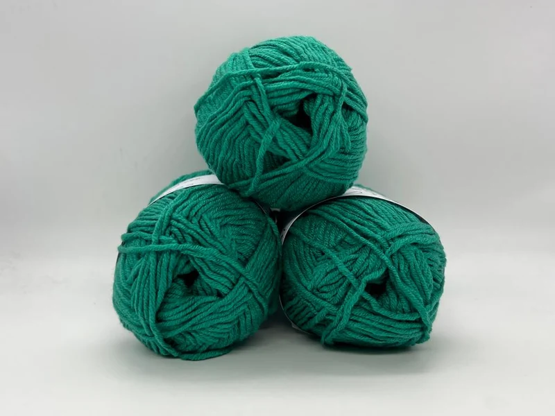 Fluffy Verde Bandiera, Filato Baby N.22