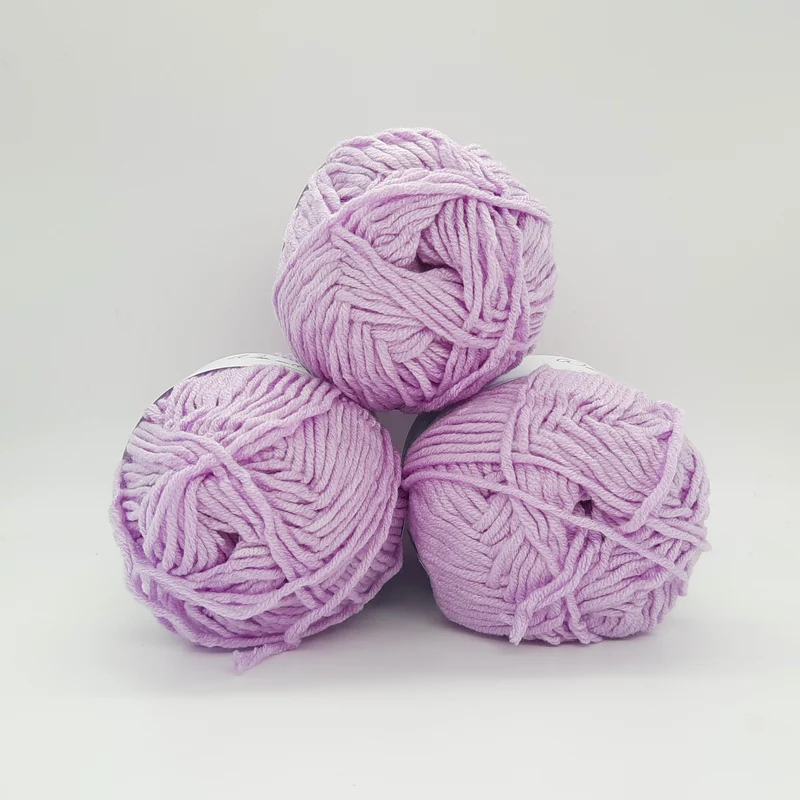 Fluffy Lilla, Filato Baby N.4