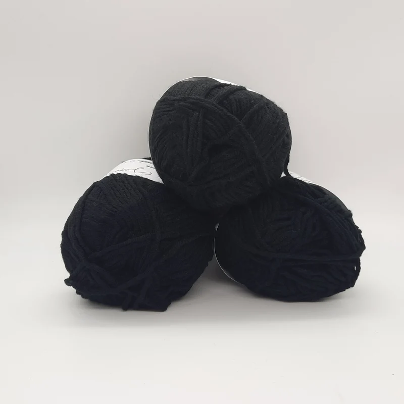 Fluffy Nero, Filato Baby N.21