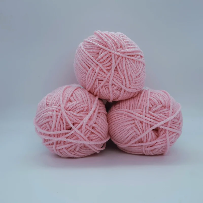 Fluffy Rosa Confetto, Filato Baby N.10