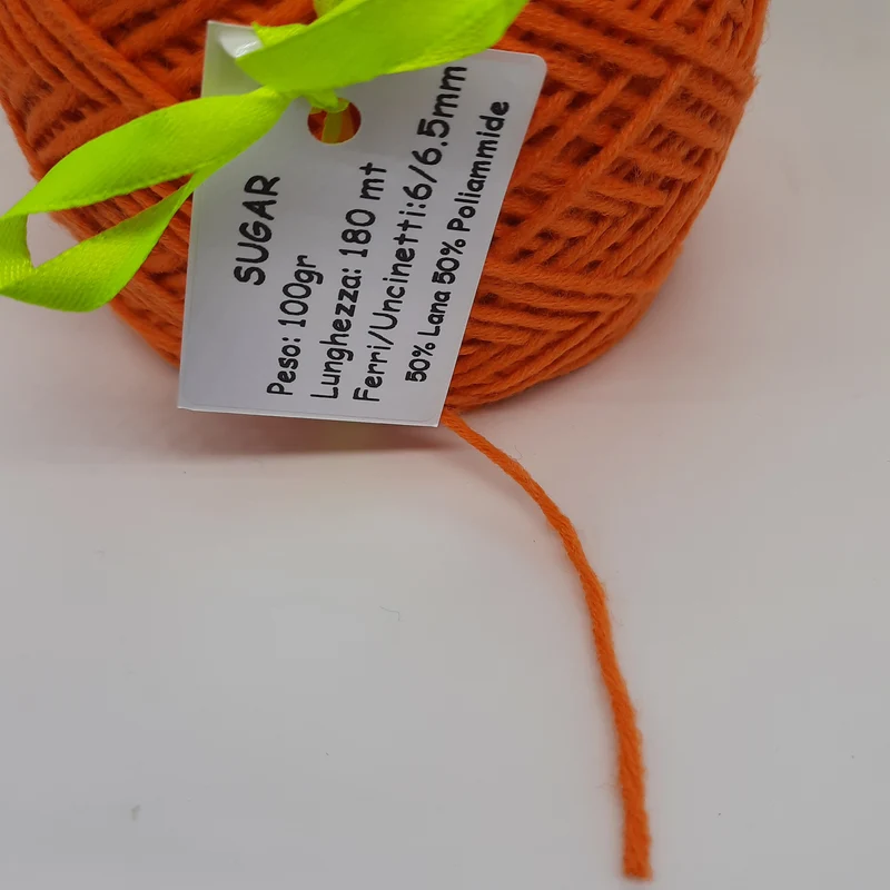 Misto Lana Sugar Arancione 100gr