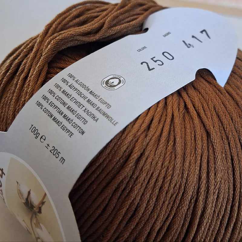 Filati miglior cotone cablé n 4 per uncinetto Silke Arvier 100 g 205 m