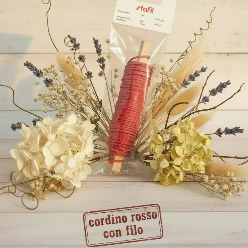 Cordoncino carta twist o filo ferro ricoperto, corda decorare lavori