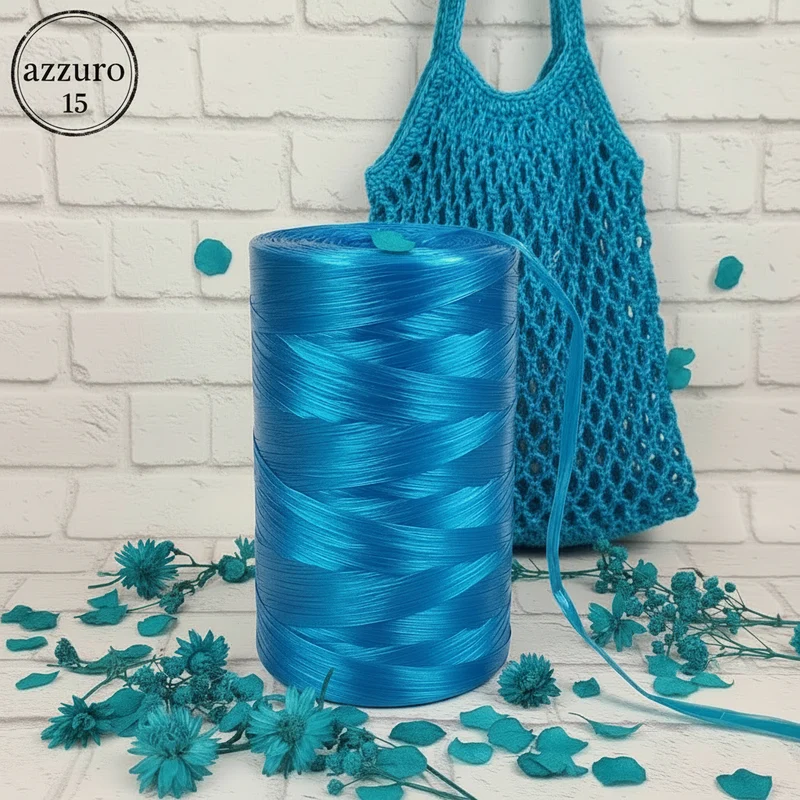 Rafia Sintetica Colorata per Borse e Cestini Uncinetto – 470 g