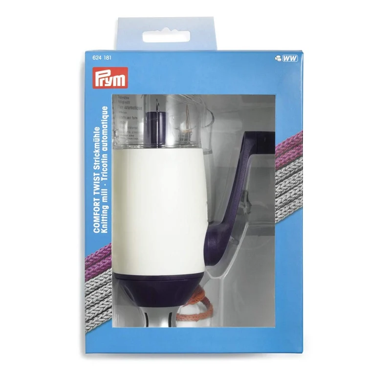 Mulinetto Prym per Cordoncini, Automatico, da Tavolo, Tricotin per Cordini