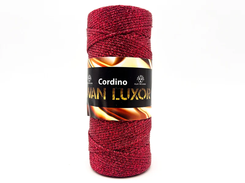 Cordino swan luxor | cf 100 gr | 100% poliestere | borse e uncinetto