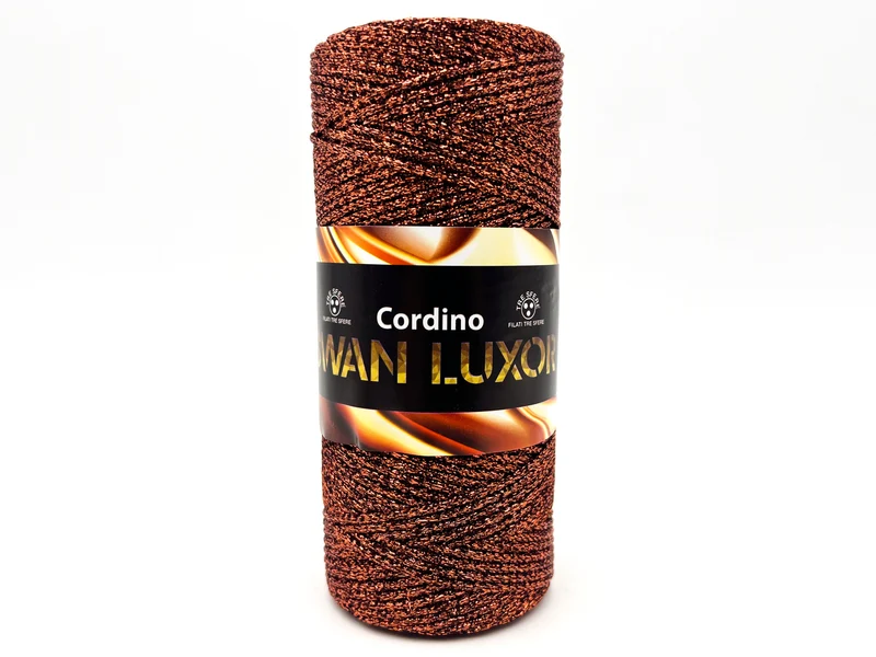Cordino swan luxor | cf 100 gr | 100% poliestere | borse e uncinetto