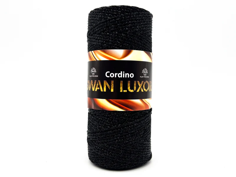 Cordino swan luxor | cf 100 gr | 100% poliestere | borse e uncinetto